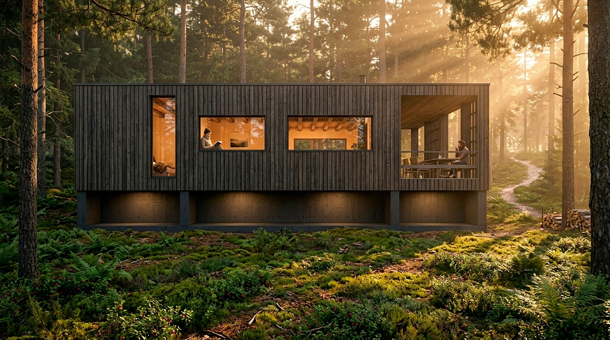  &copy; <bold> SMASH ARCHI</bold>TECTURE srl | ANJI | construction d'une maison dans les Ardennes