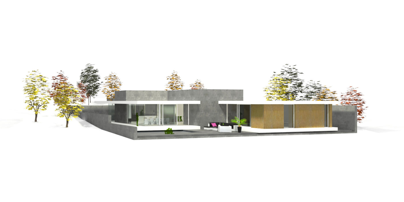  &copy; <bold> SMASH ARCHI</bold>TECTURE srl | STONE-01 | construction d'une villa contemporaine